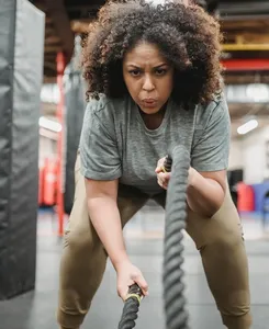 Female CrossFit athlete Jamie Scearcy in Mar. 2018